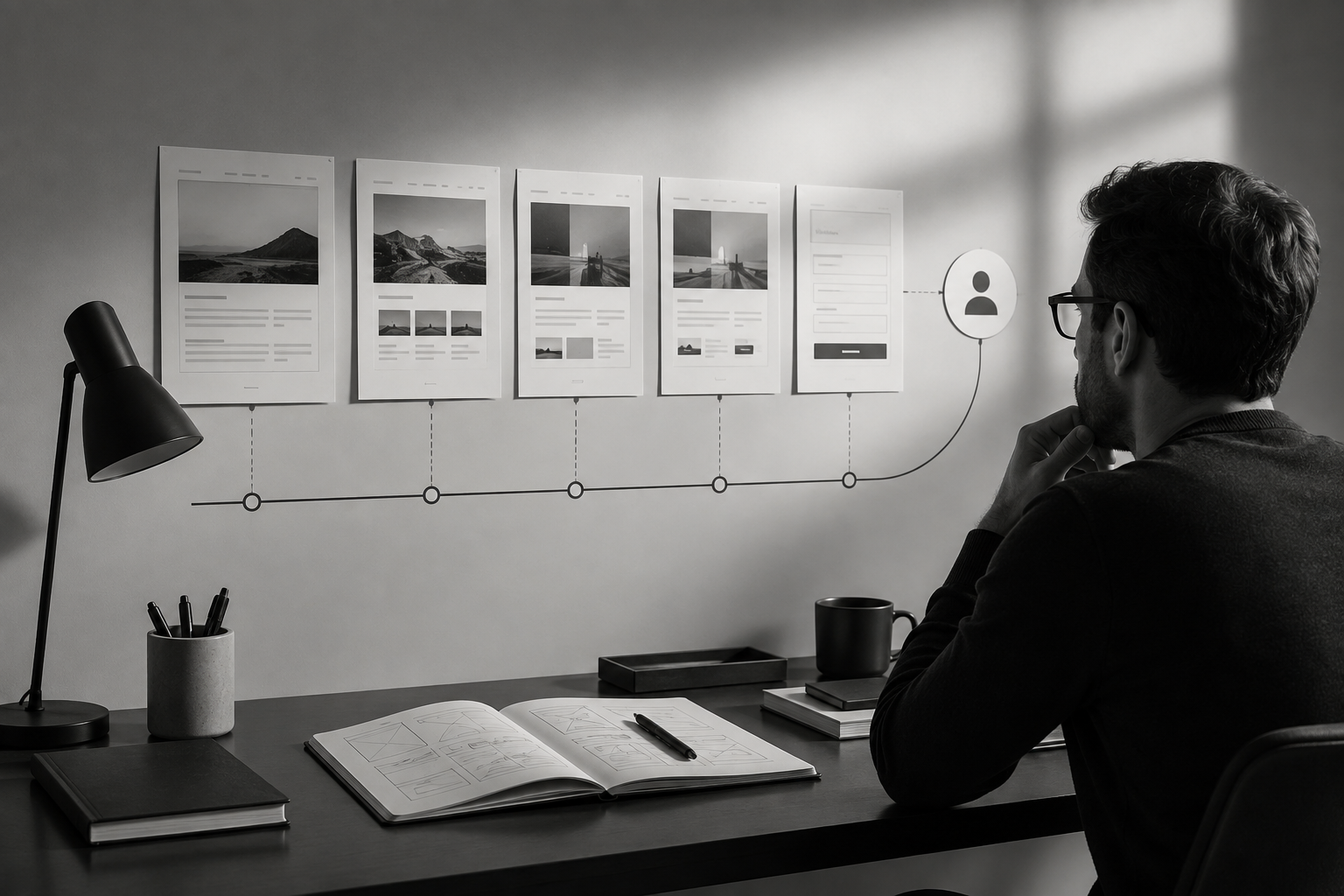 Progettazione delle pagine di un sito web per professionisti